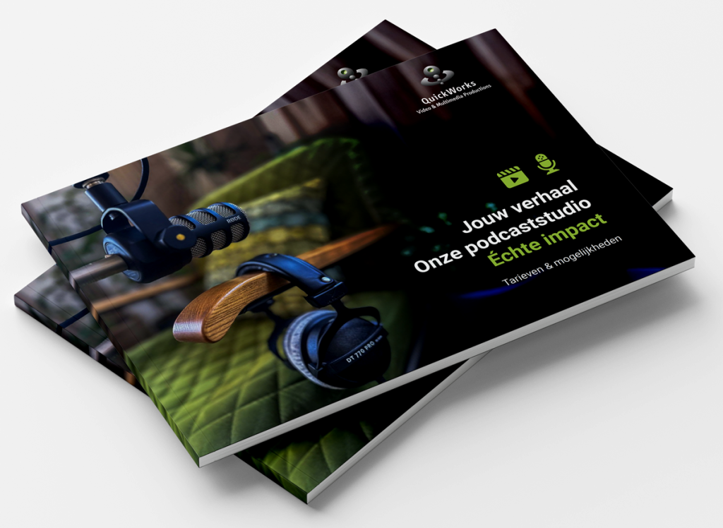 Podcast Brochure mock-up